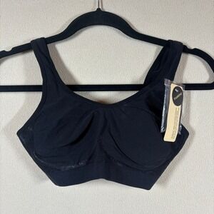 Truekind Daily Comfort Wirefree Shaper Bra Small Black Bra Extender‎